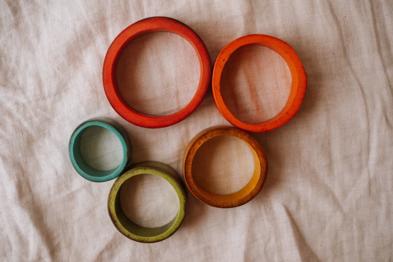 Bamboo Stacking Rings qtoys the saltwater collective