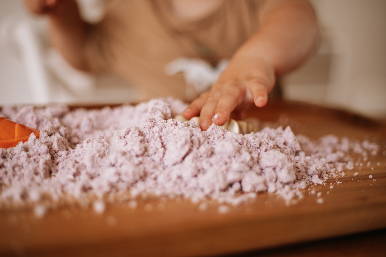 pink rose fizzy moon sand potion making the saltwater collective