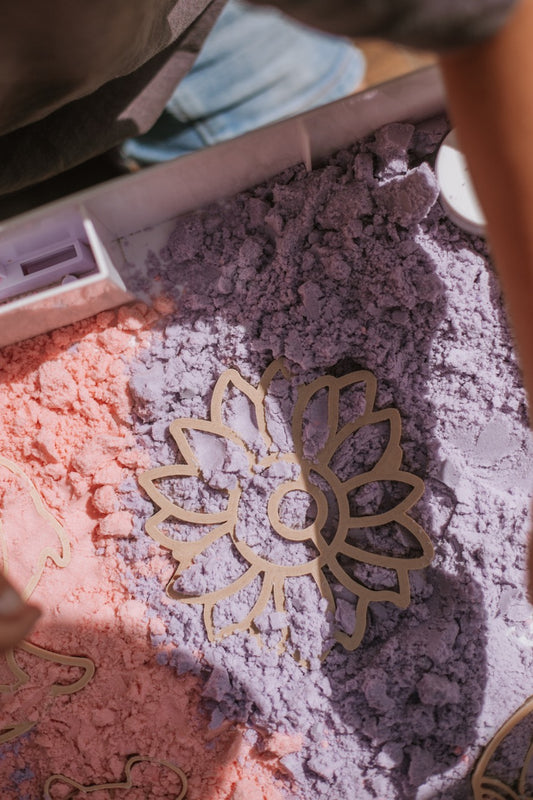Fizzy Moon Sand - Urchin Purple