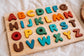 Capital Letter Puzzle Colour