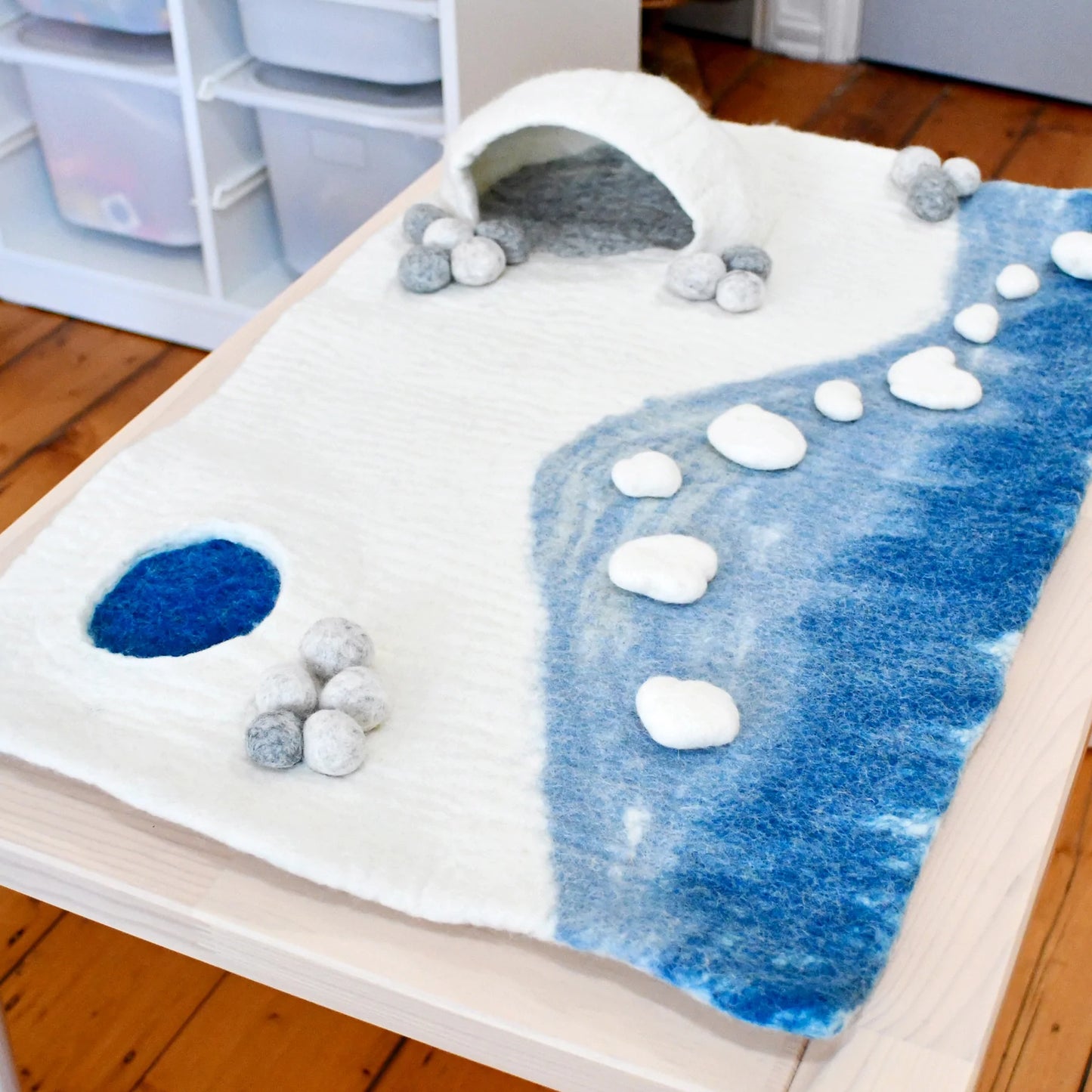 Large Polar Arctic or Antarctic playscape