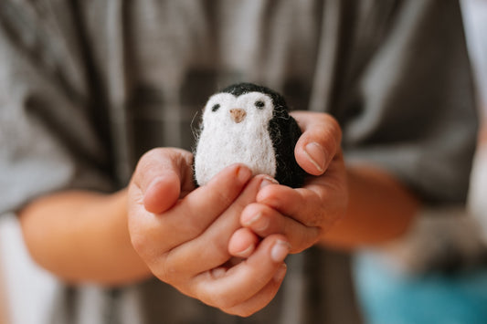 Felt Penguin Family set of 3